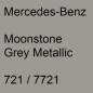 Preview: Mercedes-Benz, Moonstone Grey Metallic, 721 / 7721.